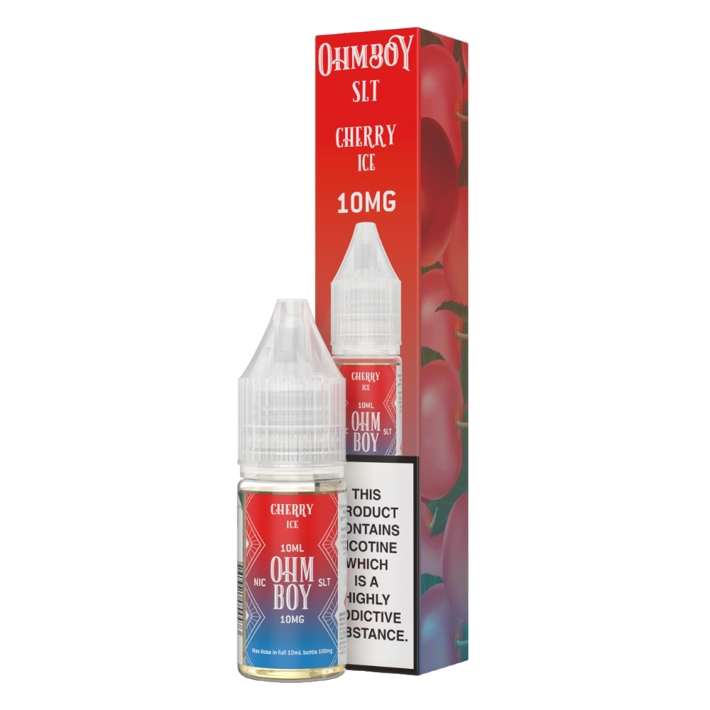 Cherry Ice 10ml Nic Salt -  - Ohm Boy E-Liquids - Top UK E-Liquid Brand