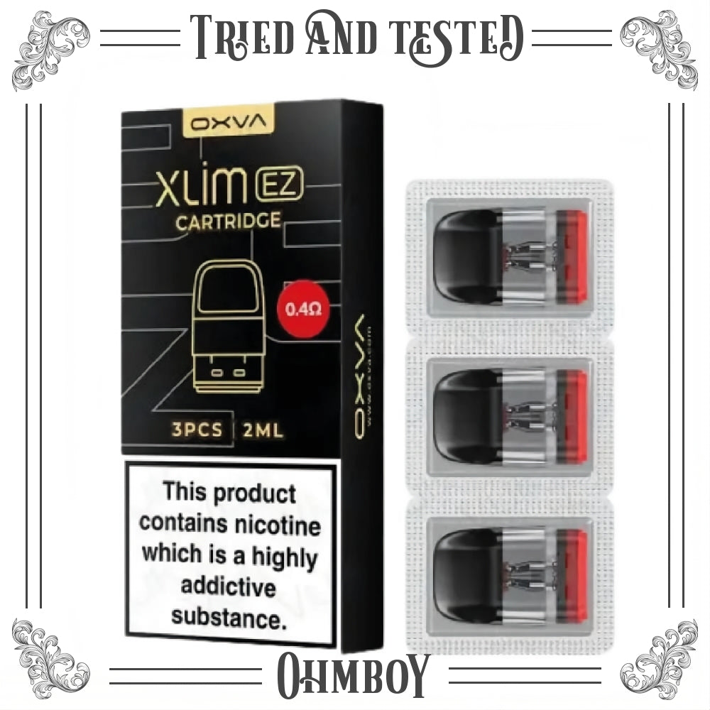OXVA Xlim EZ Replacement Pods - Ohm Boy E-Liquids OXVA Xlim EZ Replacement Pods - Ohm Boy E-Liquids