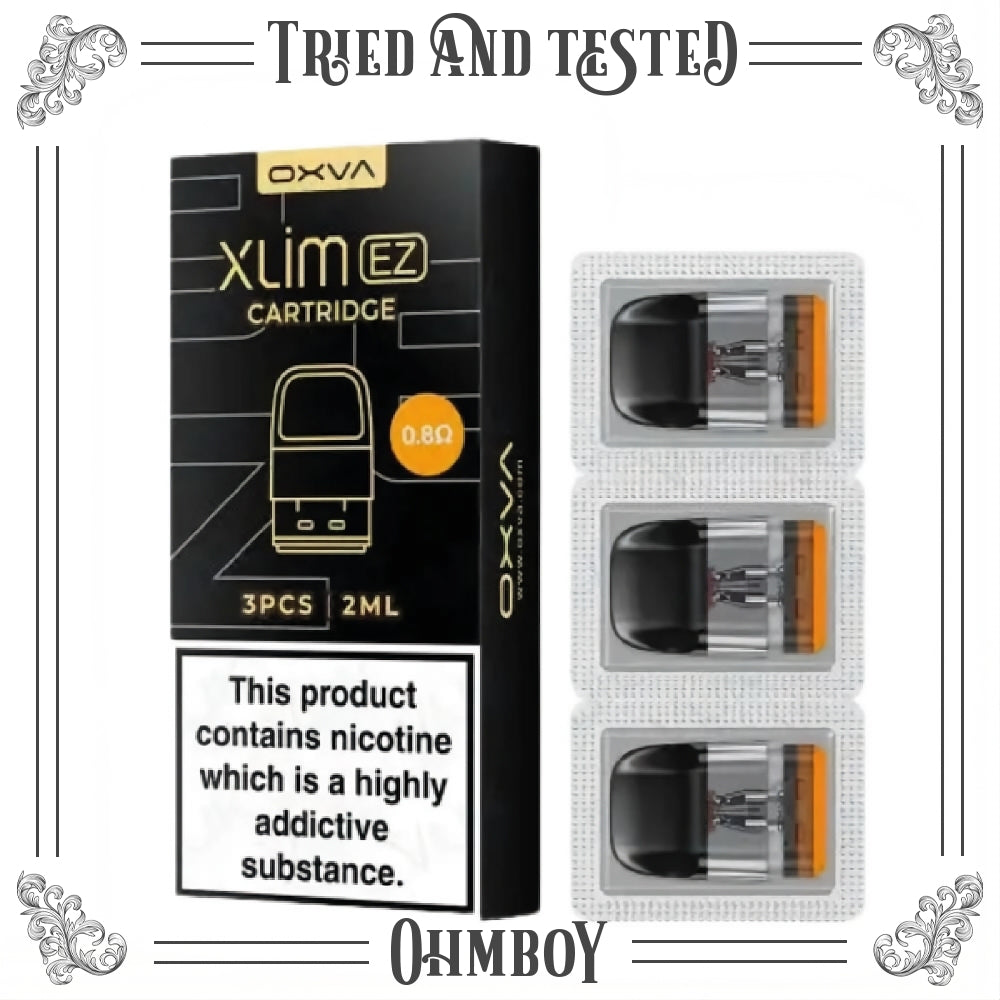 OXVA Xlim EZ Replacement Pods - Ohm Boy E-Liquids OXVA Xlim EZ Replacement Pods - Ohm Boy E-Liquids