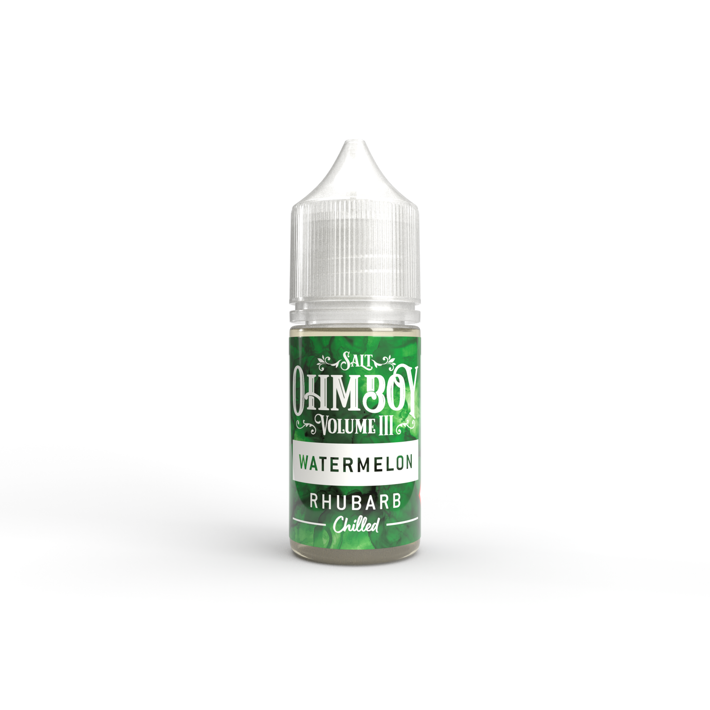 Watermelon, Rhubarb Chilled 10ml Nic Salt -  - Ohm Boy E-Liquids - Top UK E-Liquid Brand