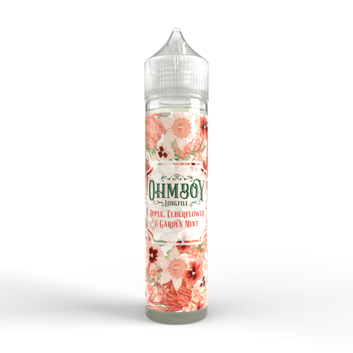 Apple, Elderflower & Garden Mint 60ml Longfill -  - Ohm Boy E-Liquids - Top UK E-Liquid Brand