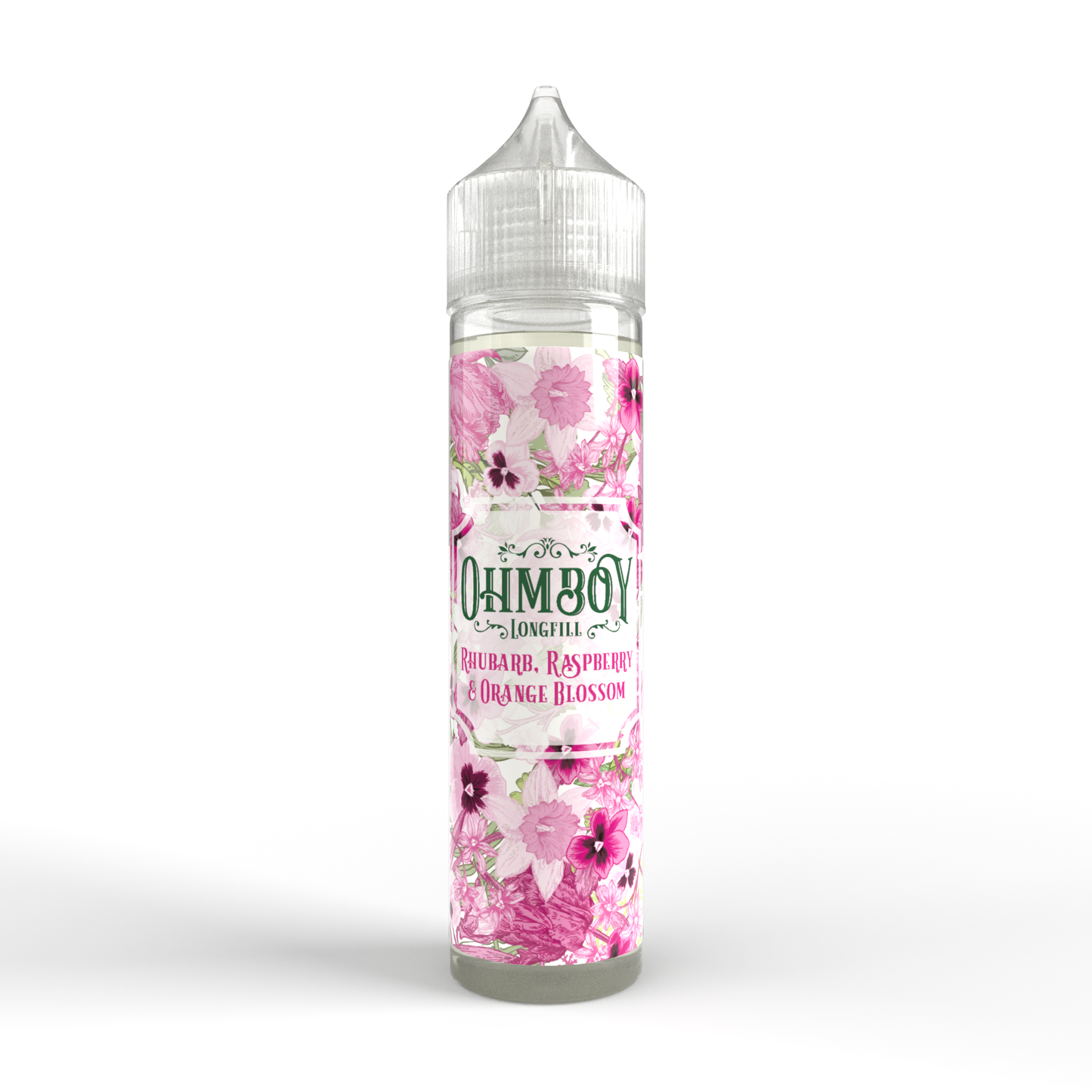 Rhubarb, Raspberry & Orange Blossom 60ml Longfill -  - Ohm Boy E-Liquids - Top UK E-Liquid Brand