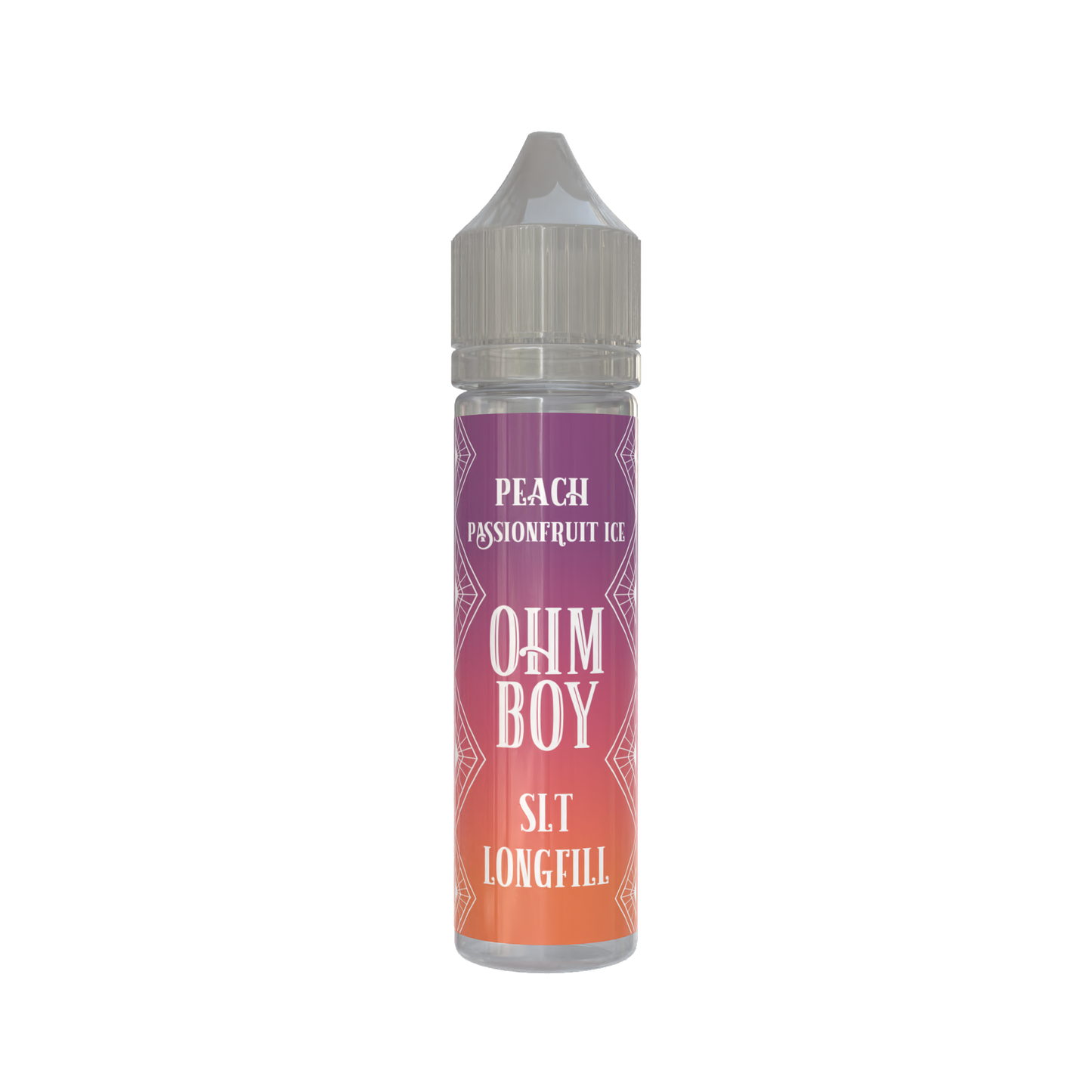 Peach Passion Fruit Ice 60ml Longfill -  - Ohm Boy E-Liquids - Top UK E-Liquid Brand