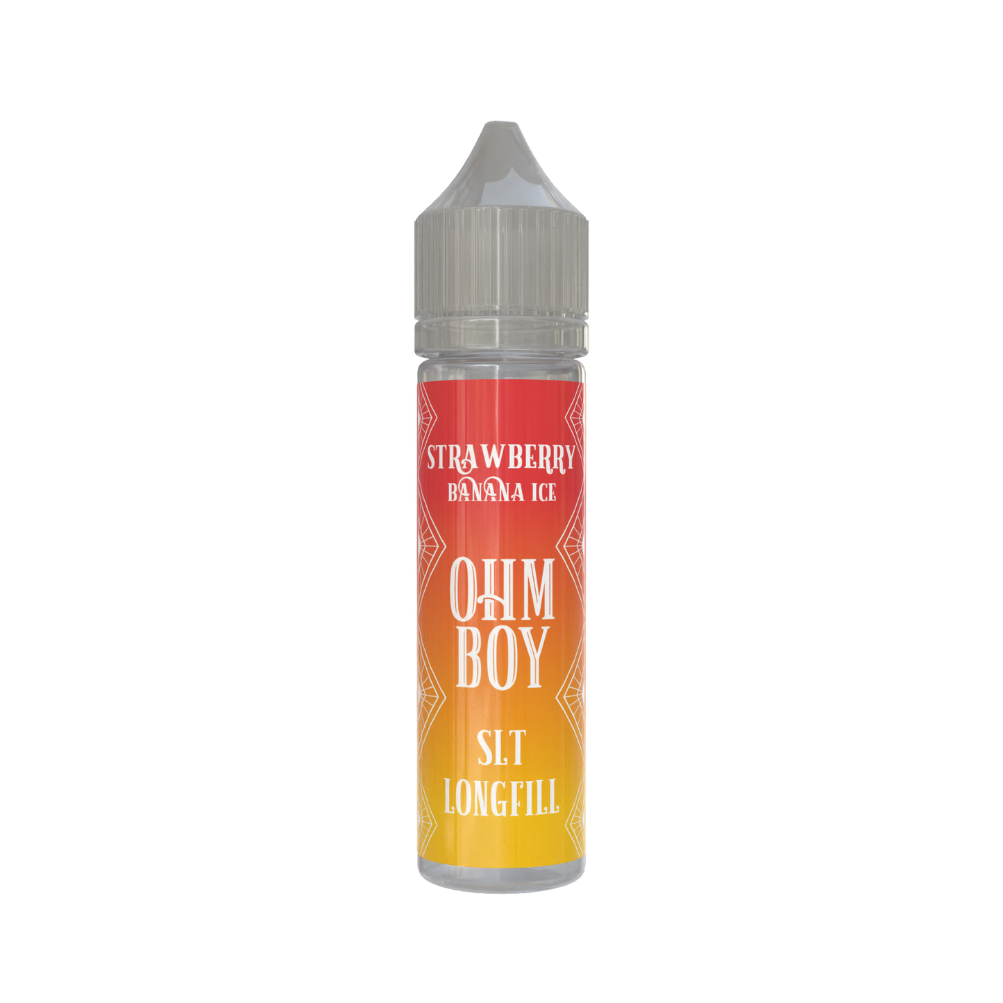 Strawberry Banana Ice 60ml Longfill -  - Ohm Boy E-Liquids - Top UK E-Liquid Brand