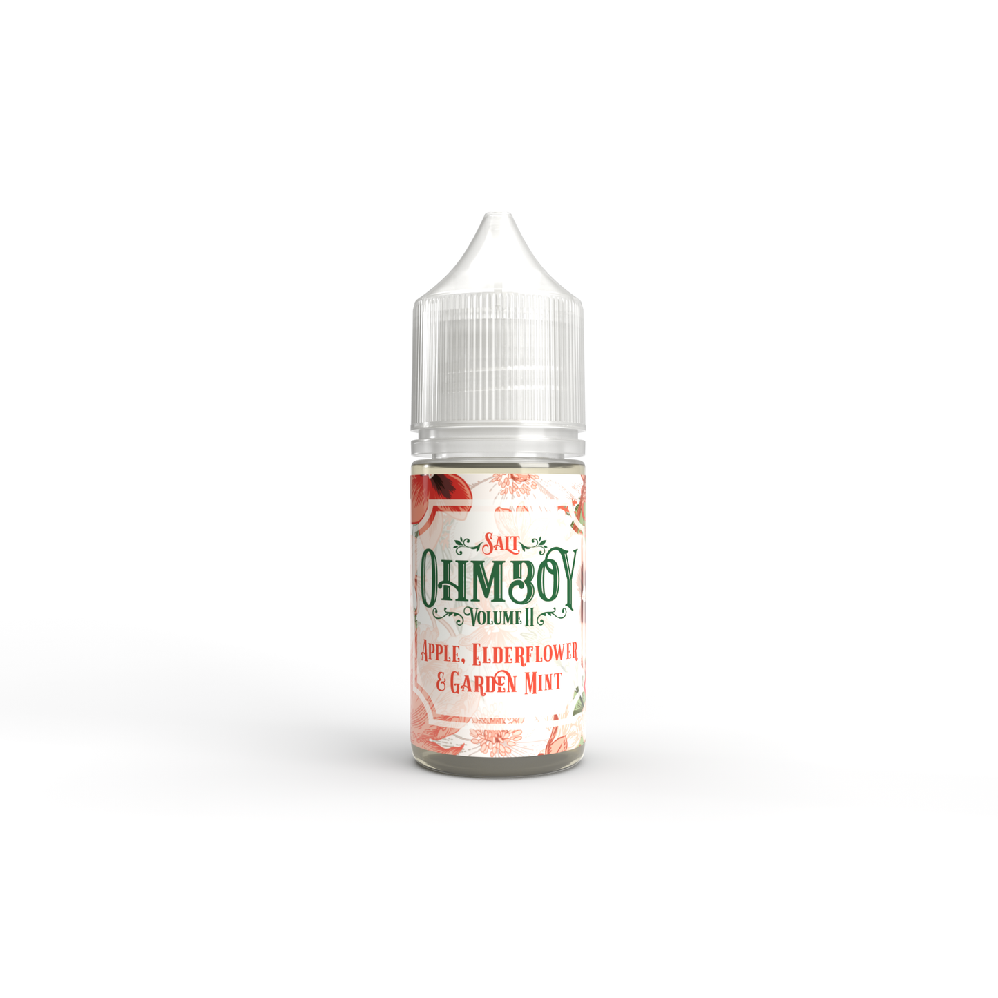 Apple, Elderflower & Garden Mint 10ml Nic Salt -  - Ohm Boy E-Liquids - Top UK E-Liquid Brand