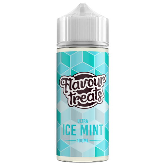 Flavour Treats - Ultra Ice Mint 100ml Shortfill - Ohm Boy E-Liquids
