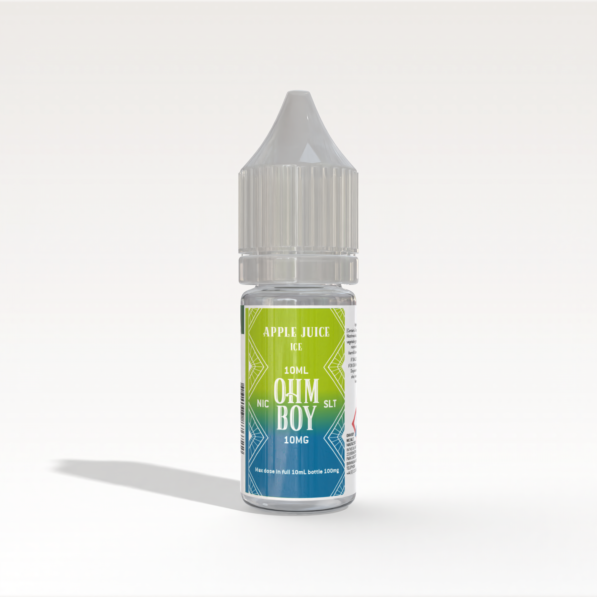 Apple Juice Ice 10ml Nic Salt - Ohm Boy E-Liquids - Ohm Boy E-Liquids