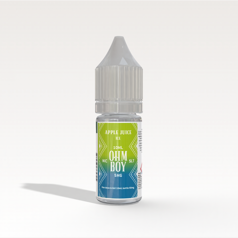 
                      
                        Apple Juice Ice 10ml Nic Salt - Ohm Boy E-Liquids - Ohm Boy E-Liquids
                      
                    