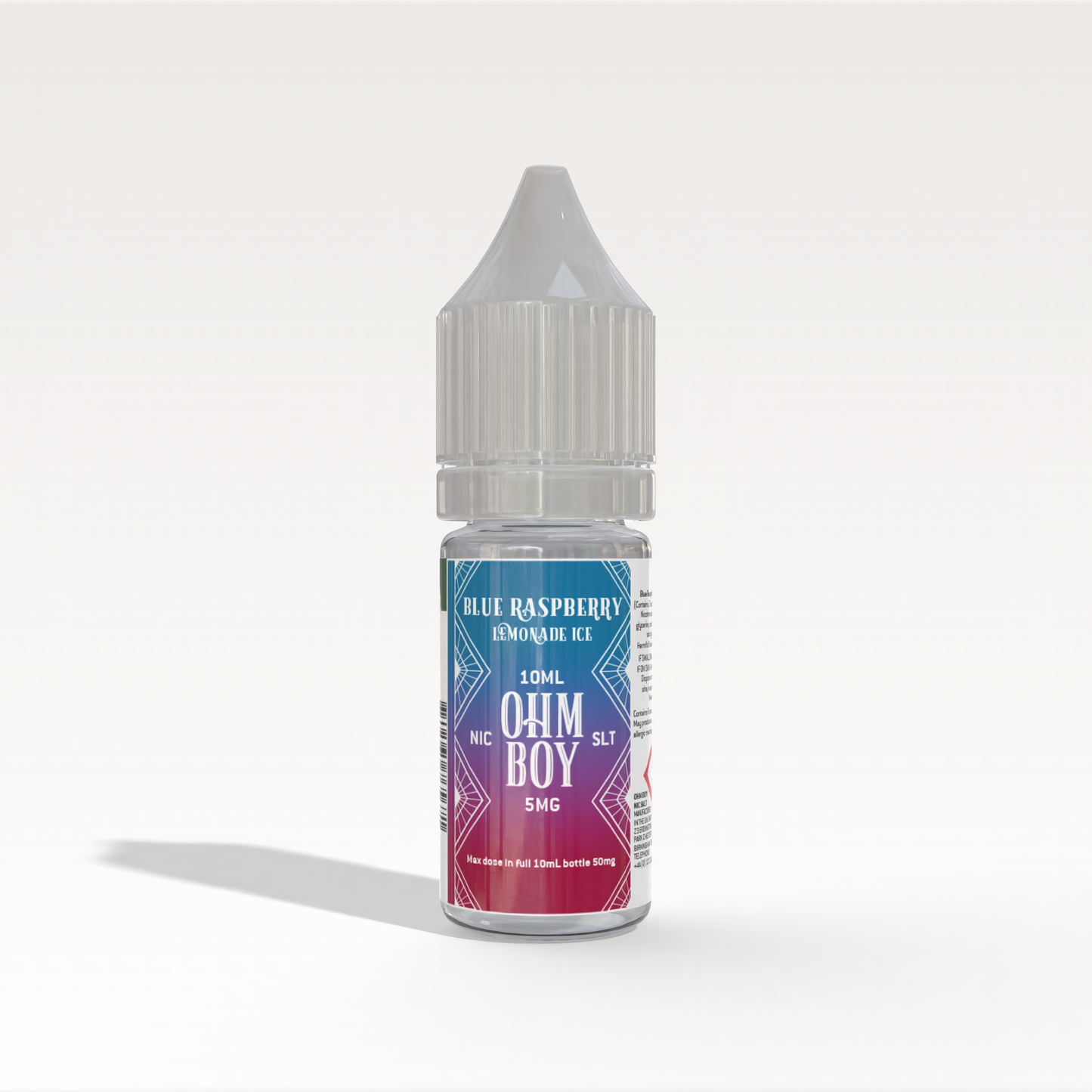 Blue Raspberry Lemonade Ice 10ml Nic Salt - Ohm Boy E-Liquids - Ohm Boy E-Liquids