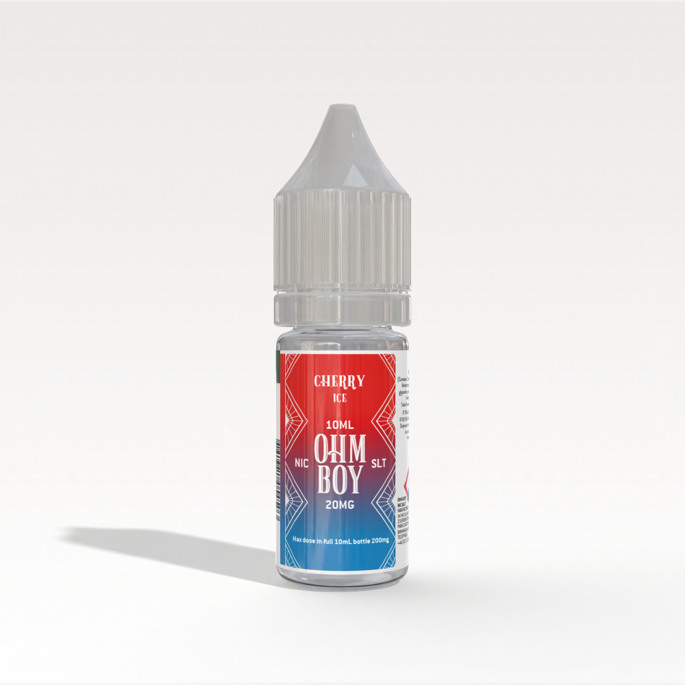 
                      
                        Cherry Ice 10ml Nic Salt - Ohm Boy E-Liquids - Ohm Boy E-Liquids
                      
                    