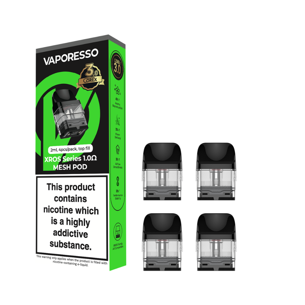 
                      
                        Vaporesso XROS Series Corex 3.0 Replacement Pods
                      
                    