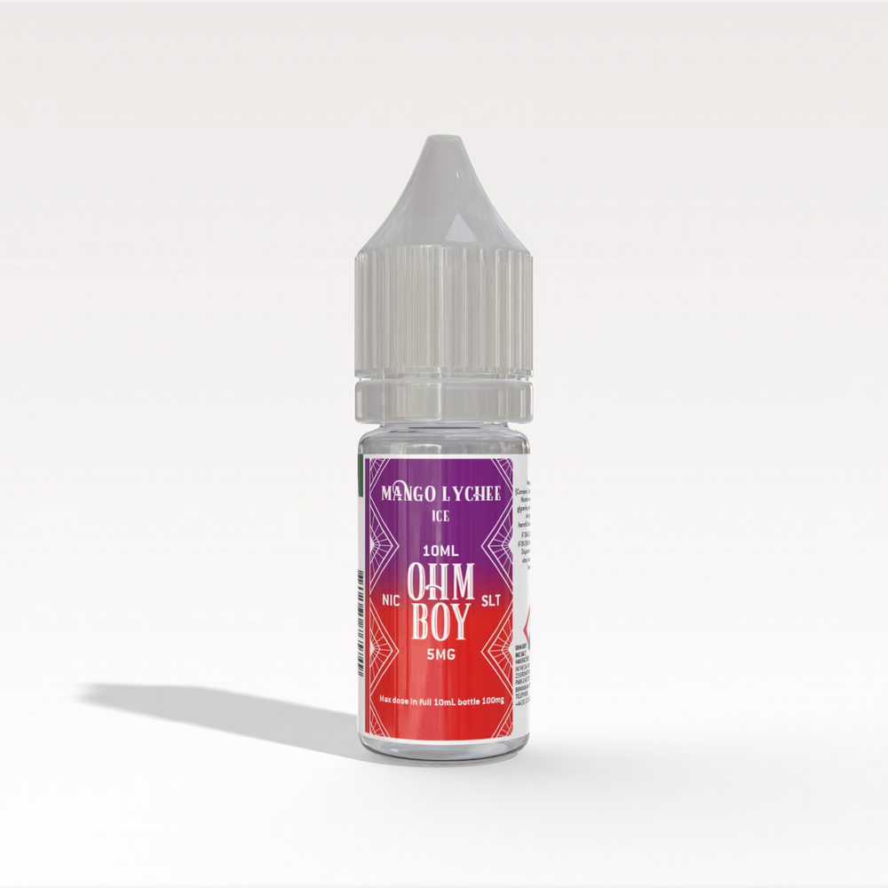 Mango Lychee Ice 10ml Nic Salt - Ohm Boy E-Liquids - Ohm Boy E-Liquids