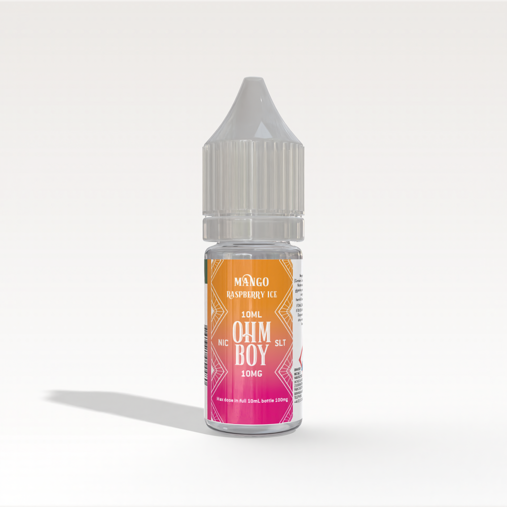 Mango Raspberry Ice 10ml Nic Salt - Ohm Boy E-Liquids - Ohm Boy E-Liquids