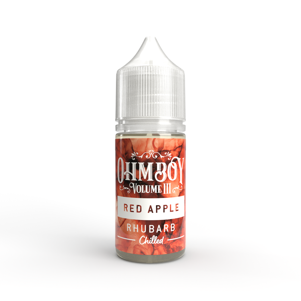 Red Apple, Rhubarb Chilled 30ml Concentrate
