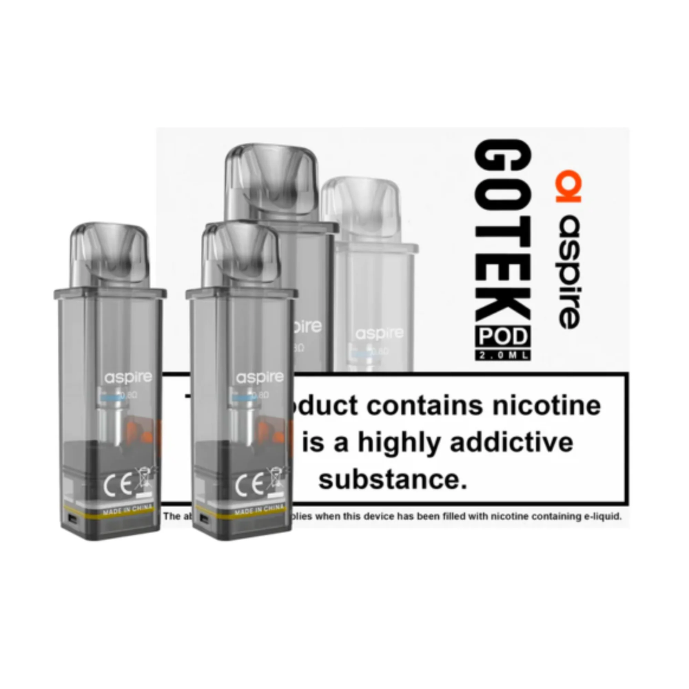 
                      
                        Aspire GoTek X Pods - Aspire - Ohm Boy E-Liquids
                      
                    