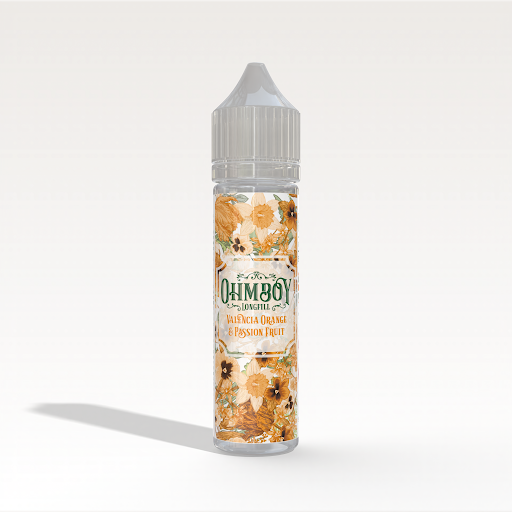 V2 - Valencia Orange & Passion Fruit 60ml Longfill - Ohm Boy E-Liquids