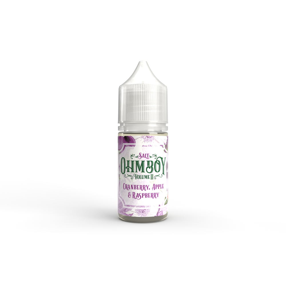 Cranberry, Apple & Raspberry 10ml Nic Salt - Ohm Boy E-Liquids - Ohm Boy E-Liquids