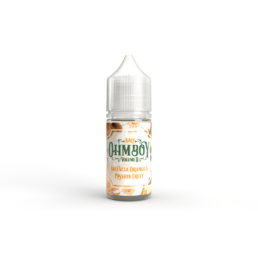 Valencia Orange & Passion Fruit 10ml Nic Salt - Ohm Boy E-Liquids - Ohm Boy E-Liquids