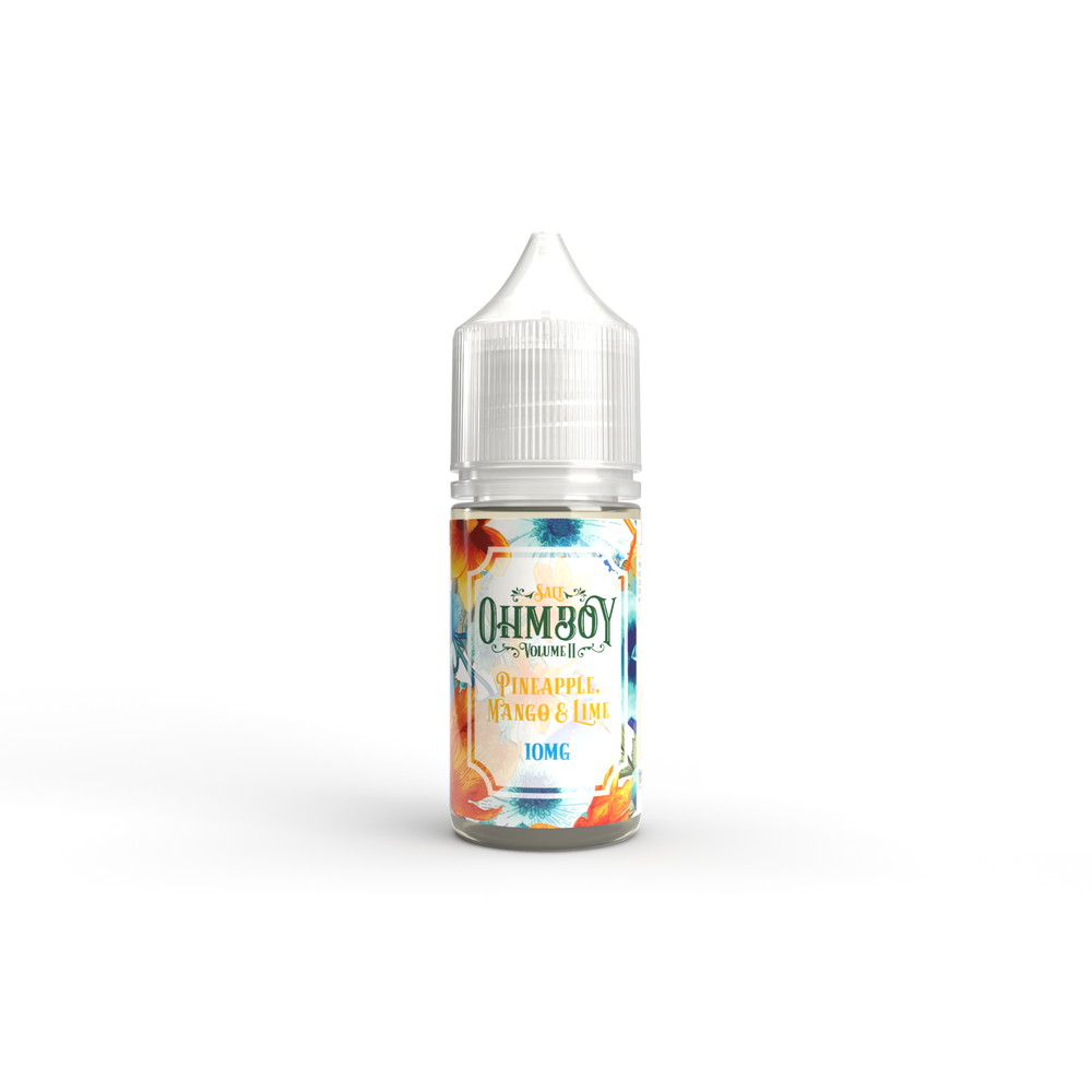 Pineapple, Mango & Lime 10ml Nic Salt - Ohm Boy E-Liquids - Ohm Boy E-Liquids