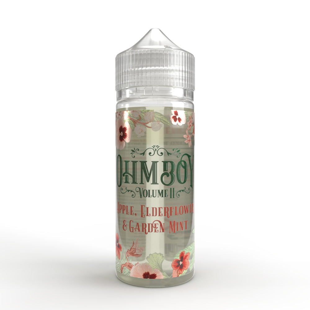 Apple, Elderflower & Garden Mint 100ml Shortfill - Ohm Boy E-Liquids - Ohm Boy E-Liquids