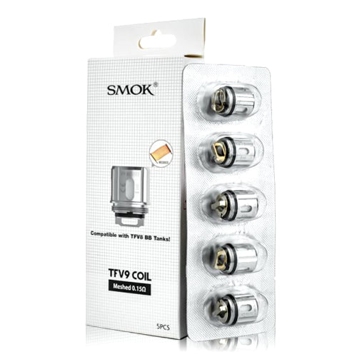 
                      
                        Smok TFV9 Coils - Smok - Ohm Boy E-Liquids
                      
                    